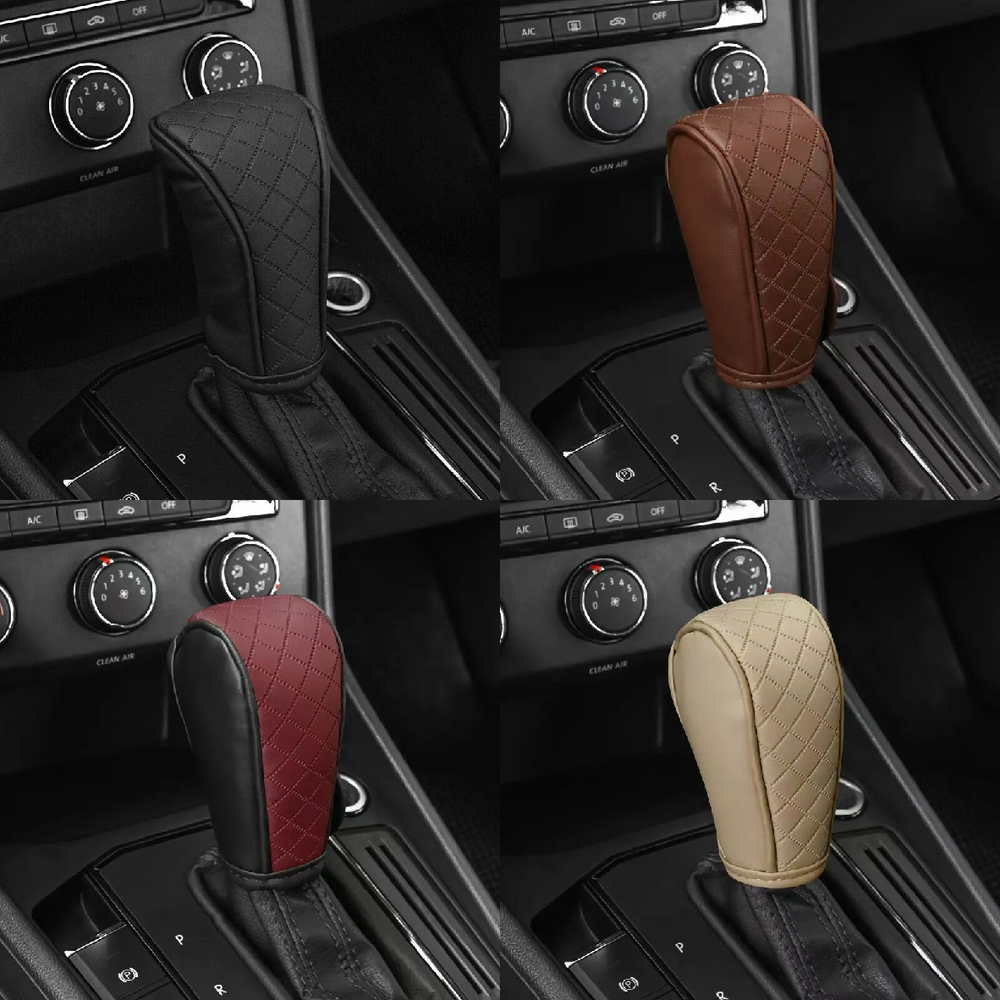 Car Gear Shift Knob Cover Gear Shift Grip Handle Protector for Ford Accessories