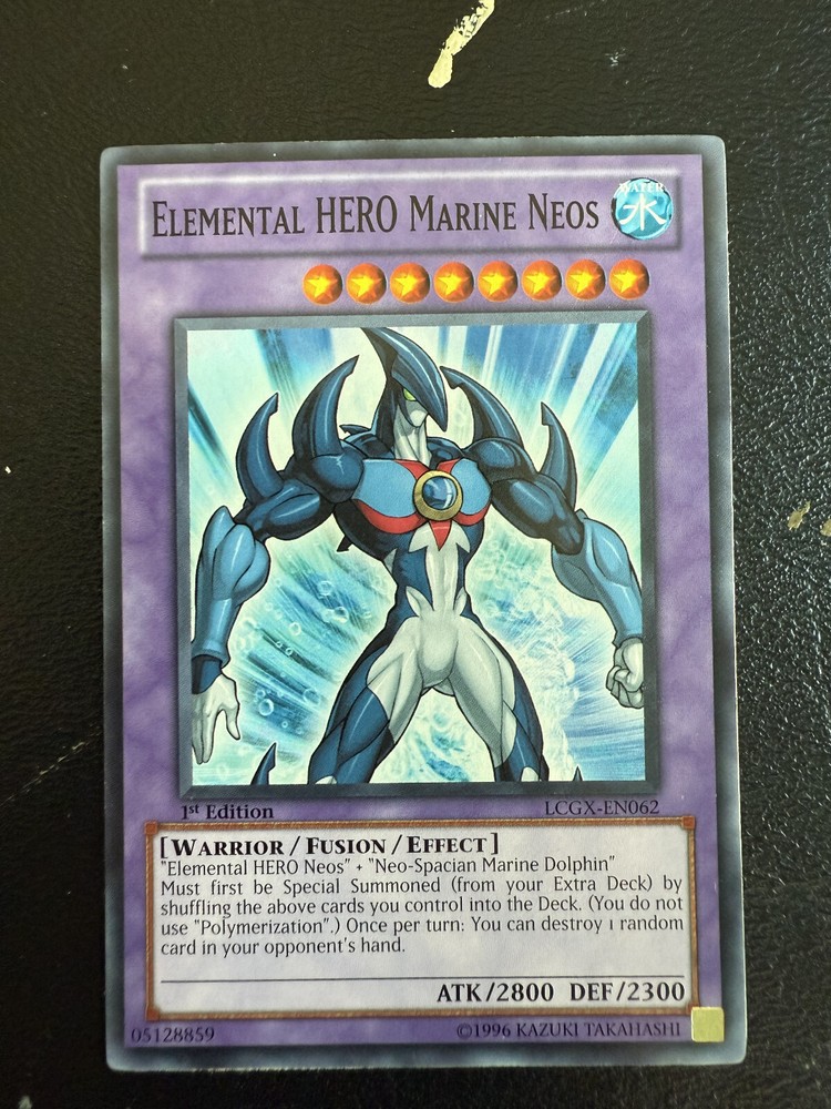 Elemental HERO Marine Neos LCGX-EN062 1st Edition YuGiOh Legendary Collection