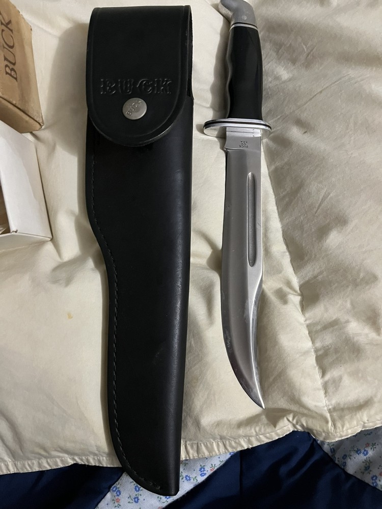 RARE VINTAGE BUCK USA MODEL #120 SPECIAL FIXED BLADE KNIFE SHEATH NEW IN BOX