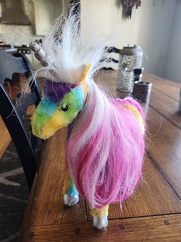 Douglas cuddle toys Rainbow Unicorn Stuffed Plush Animal Toy
