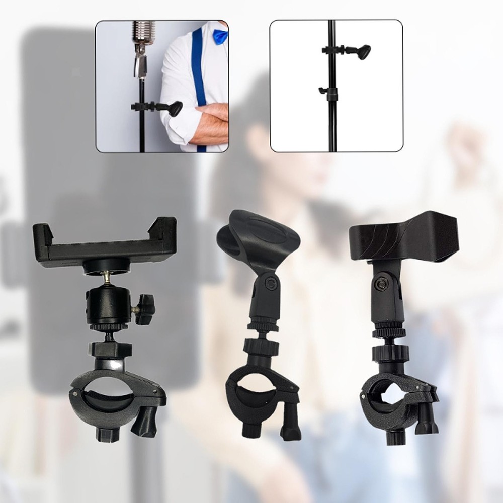 Bike O Holder Front Clamp Easy Install Tool Accessories Adapter Mount