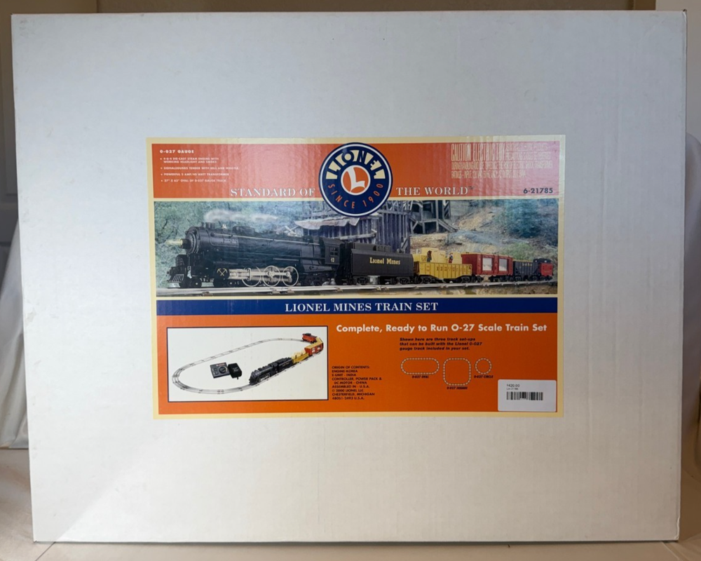 🚂 LIONEL 6-21784 QVC-LIONEL MINES TRAIN SET LIMITED EDITION NIB🚂