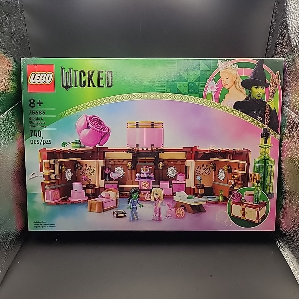 LEGO Glinda & Elphaba's Dormitory Wicked 75683 Set 740 Pieces Boxed - NEW !!!