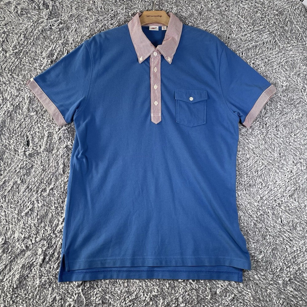 Uniqlo x Michael Bastian Polo Shirt Men's Size Large Pocket Polo Designer Golf