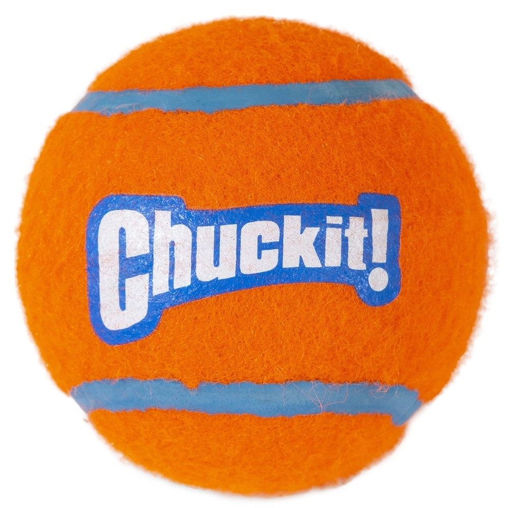 Chuckit Dog Tennis Ball Dog Toy Large 3 Inch Diameter for dogs 60-100 lbs Pac...