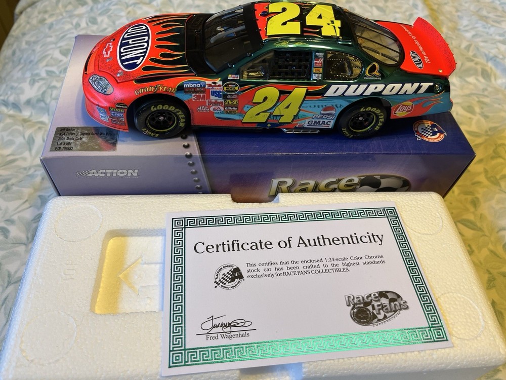Jeff Gordon #24 DuPont / Daytona Raced Win Version 2005 Monte Carlo 1 of 3,504
