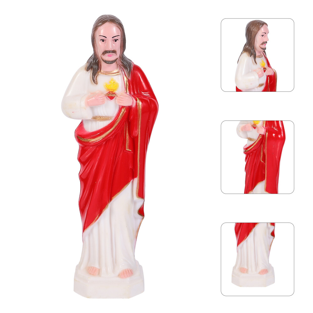 Religious Figurines Jesus Statue Ornament Decoration Decorations