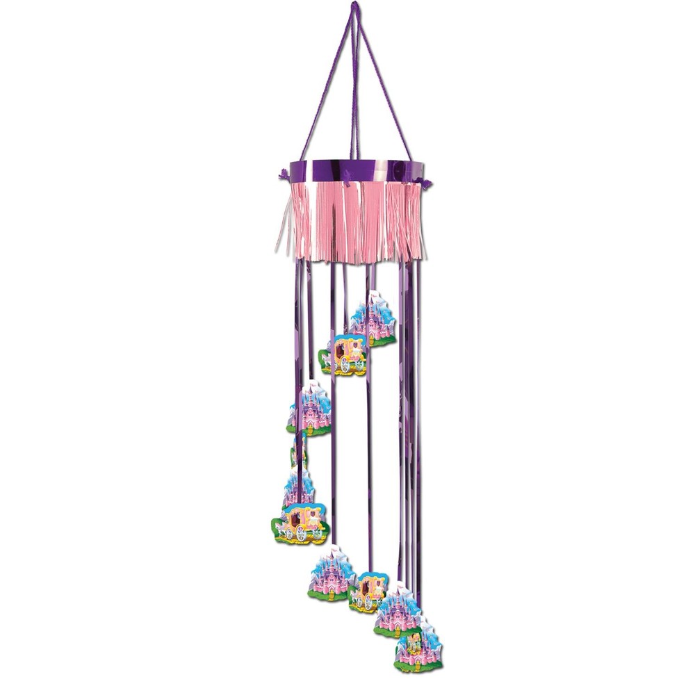 Beistle Princess Shimmering Spiral Party Decoration for Royal-Themed Events