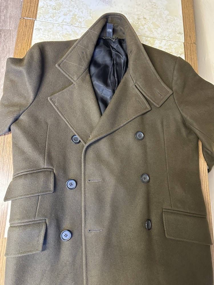 Club Monaco Double-breasted Pea Coat, Men’s Medium