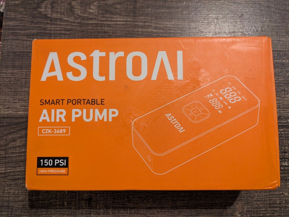 150PSI Portable Tire Inflator 6600mAh Air Compressor Pump Cordless & DC
