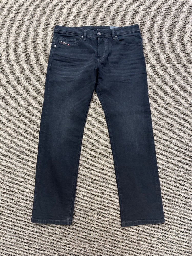 Diesel Safado-R Mens Straight Black Jeans Size 32