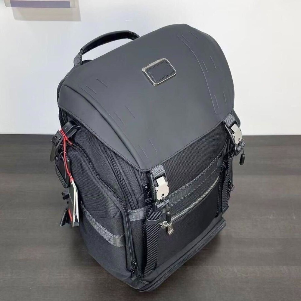 Men's TUMI ALPHA BRAVO Expedition Flap Duffle Bag in Ballistic Nylon