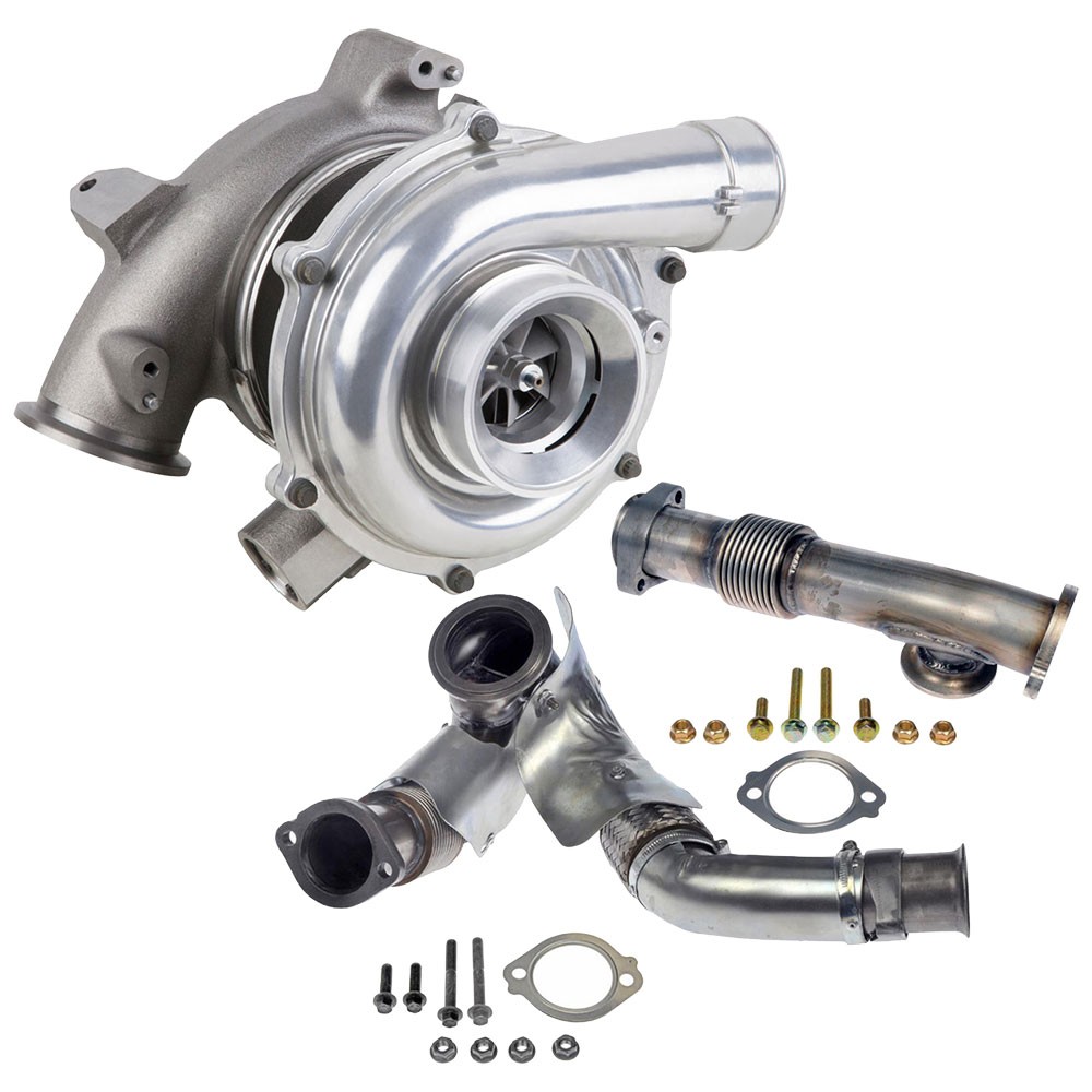 2006-2007 Ford E350 Super Duty 6.0 PowerStroke Turbo & Charge Pipe Kit DAC
