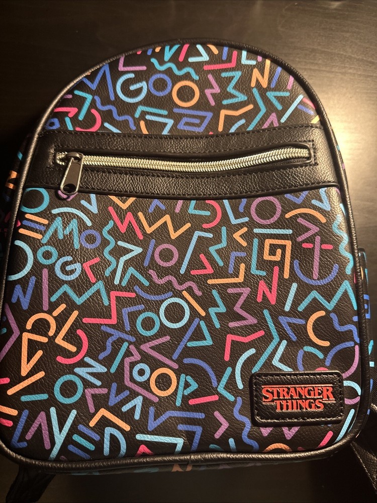 Stranger Things Themed Nostalgic Retro Backpack for Fans