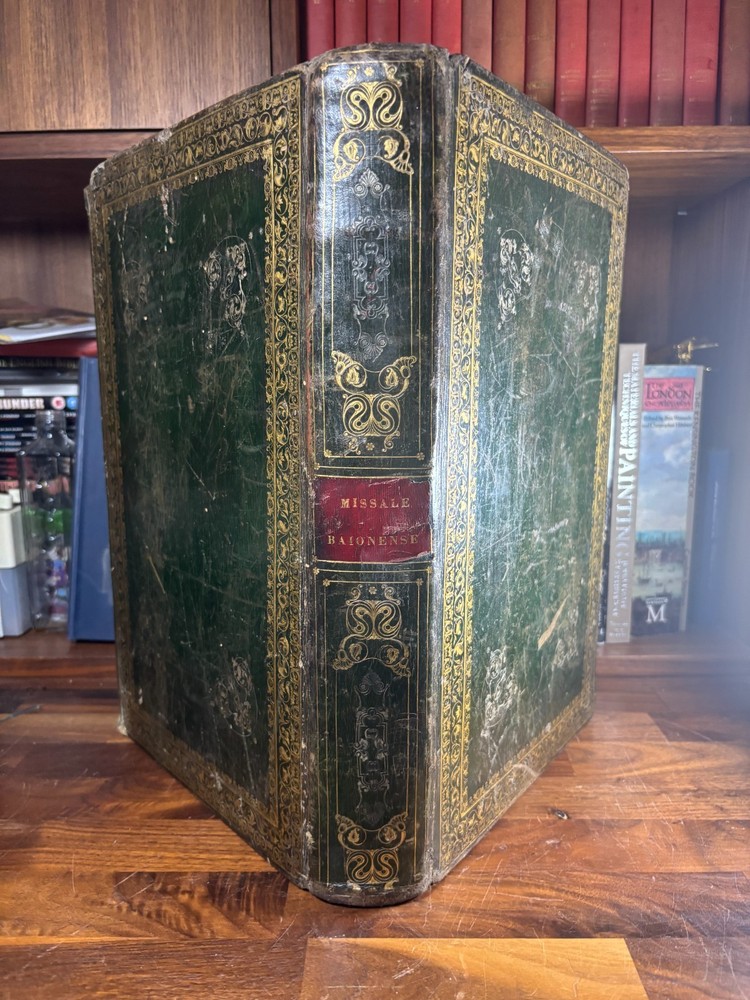 Missale Baionense (French Missal) By BP Stéphane Marie Bruno d'Arbou, Dated 1836