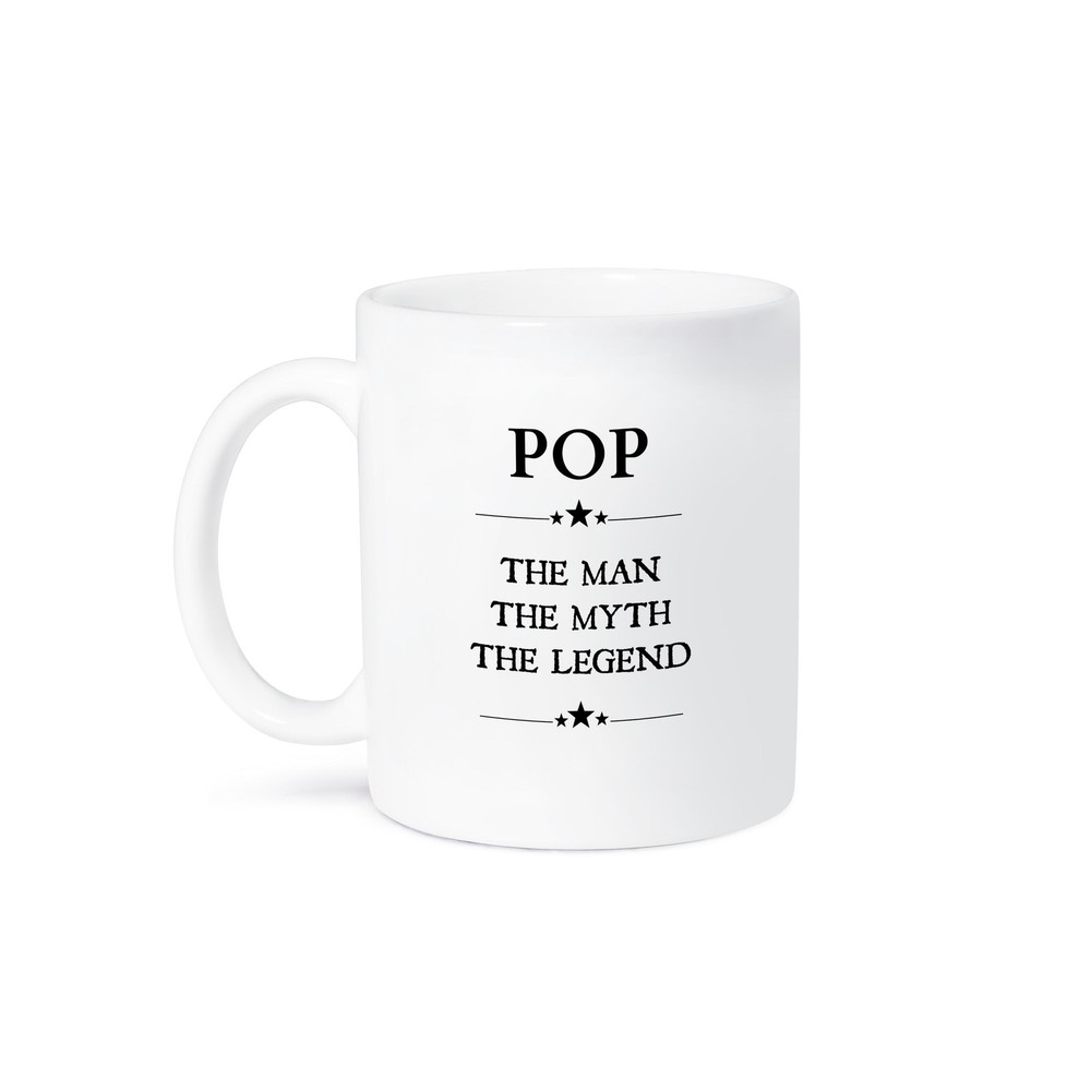 3dRose Pop Art Mug The Man The Myth The Legend