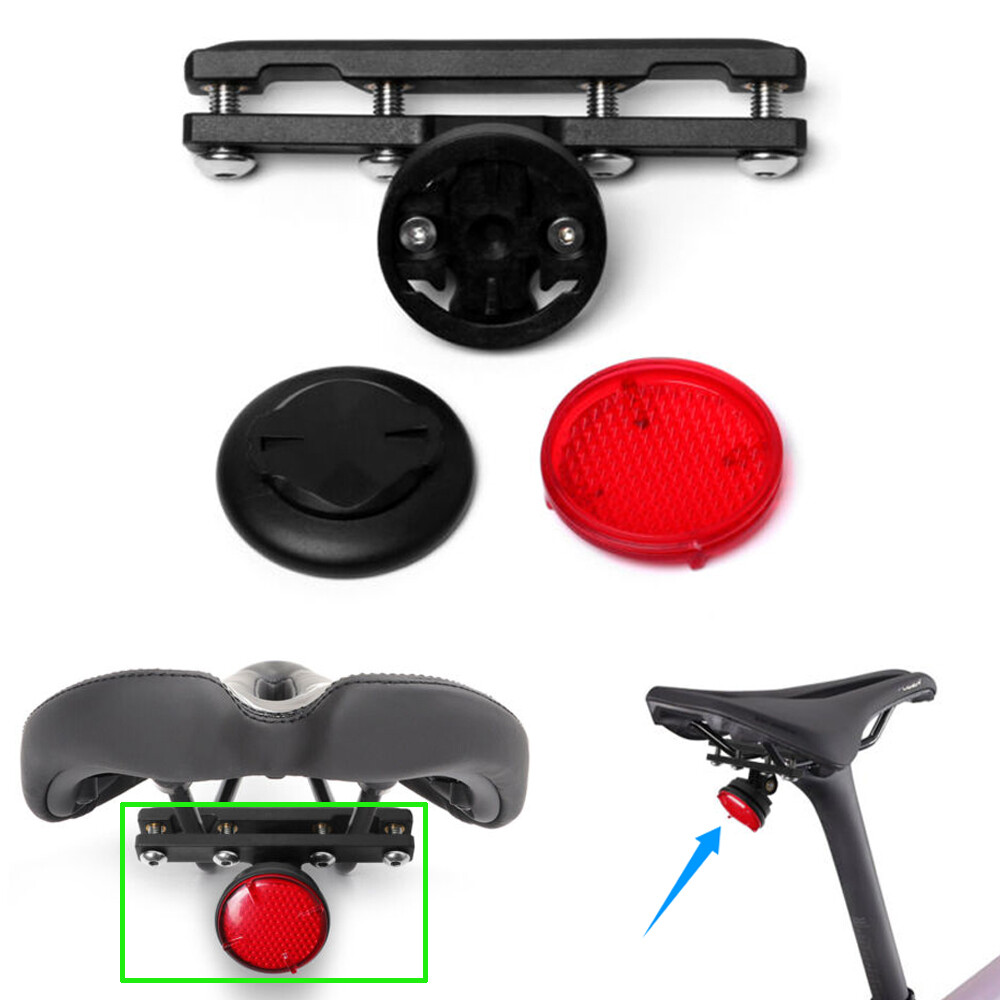 Hidden AirTag Bike Seat Mount for GPS Tracking & Reflector Shell