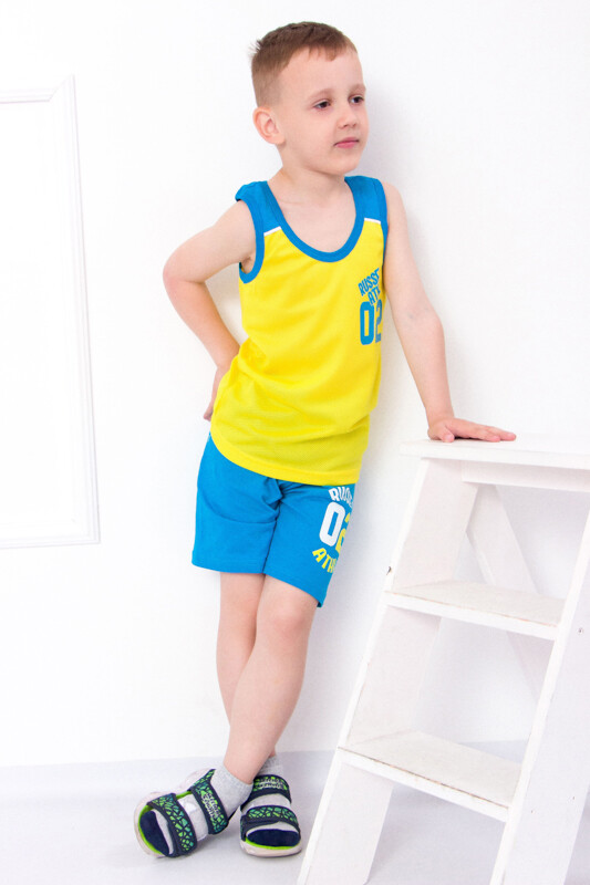 Clothing Set (boys), Summer,  Nosi svoe 6270-100-33 (zhovtyj-biriuza)