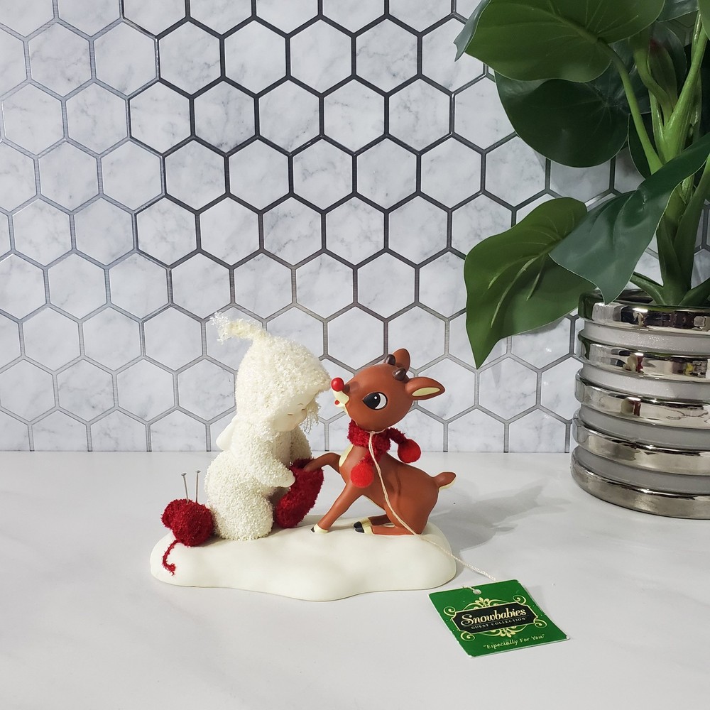 Dept 56 Snowbabies Rudolph Especially For You 811849 Christmas Figurine 2009