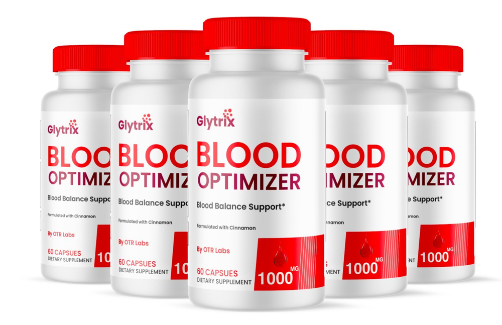 Glytrix Blood Optimizer Support Supplement for Daily Health & Wellness 300CT