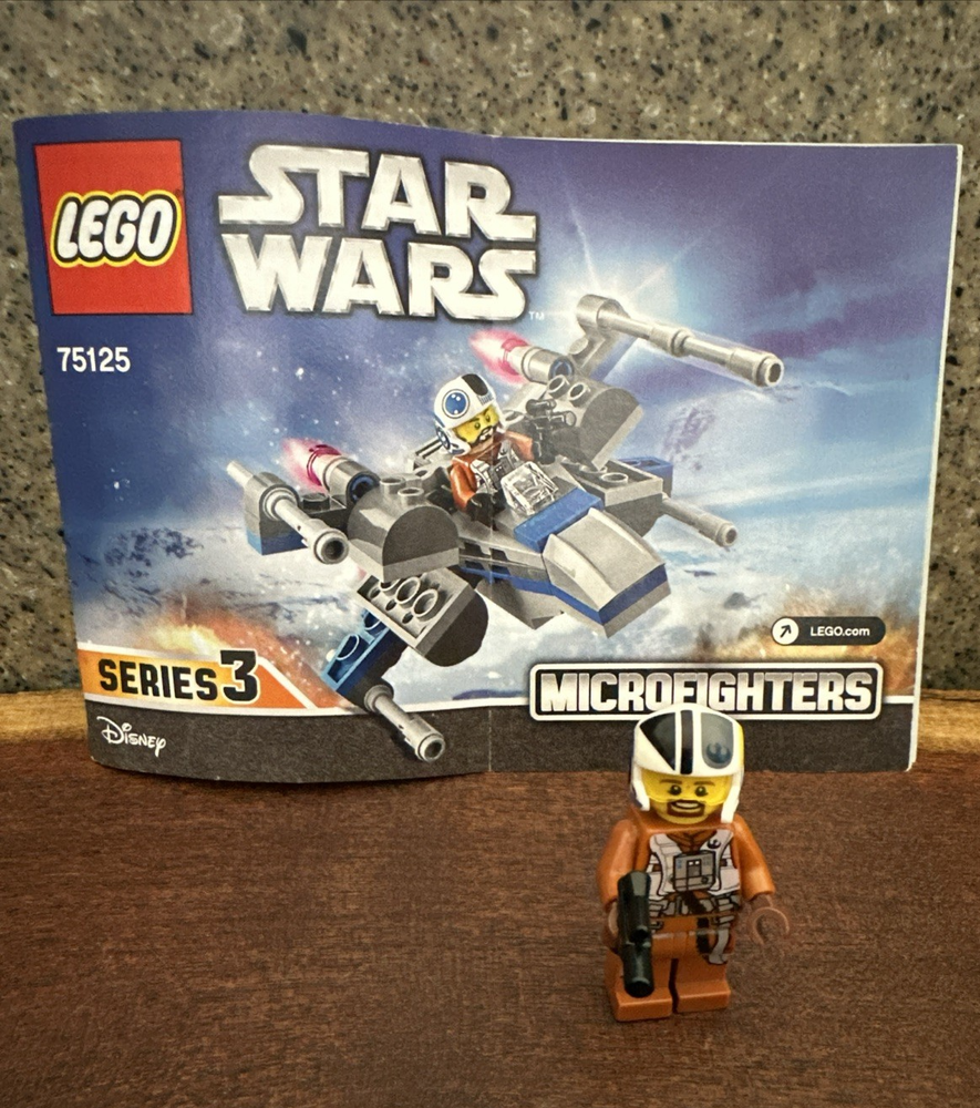 Lego Star Wars Microfighters Resistance X Wing Fighter 75125 Series 3 No Box