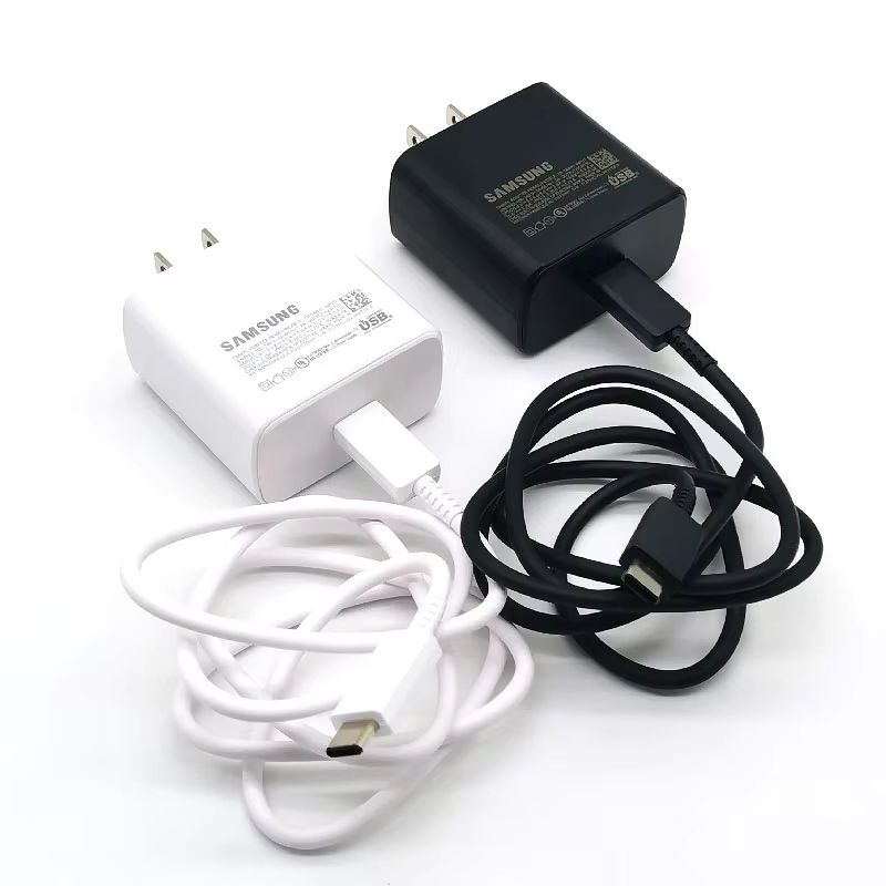 45W USB-C Fast Charger & Cable for Samsung Galaxy S25 S24 FE S23 S22 Ultra