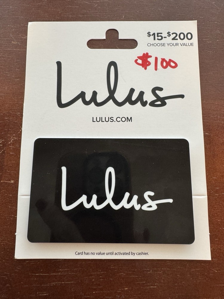 $100 Lulu's Retail Gift Card for Fashion & Accessories-image