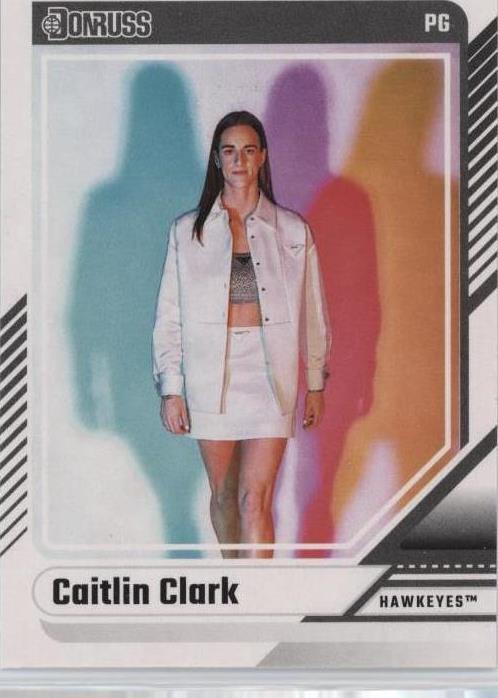 2024 Panini Caitlin Clark Collection - Base Donruss #1 Caitlin Clark (RC)