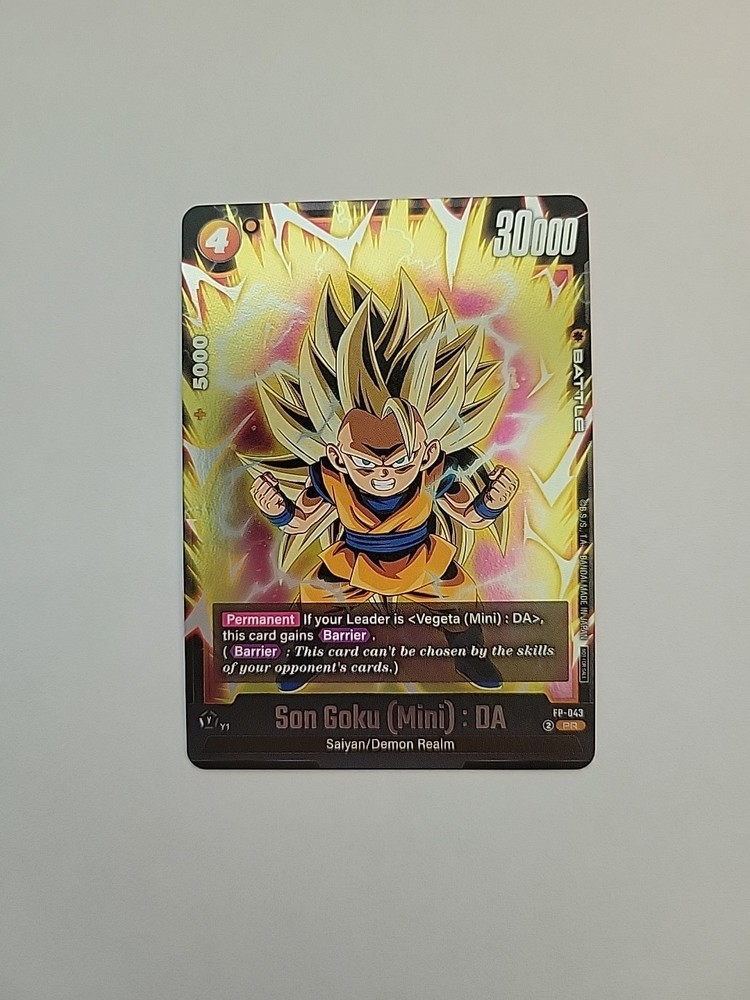 Dragon Ball Super Card Game - Son Goku (Mini) : DA (Fusion World Promo) FP-043