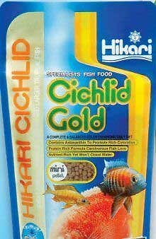 Hikari 2.2lb Sinking Cichlid Gold Pellets for Fish Food
