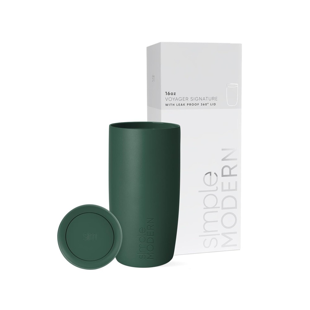 Travel Coffee Mug Tumbler With 360 Lid | Ceramiclined Insulated Stainless Steel