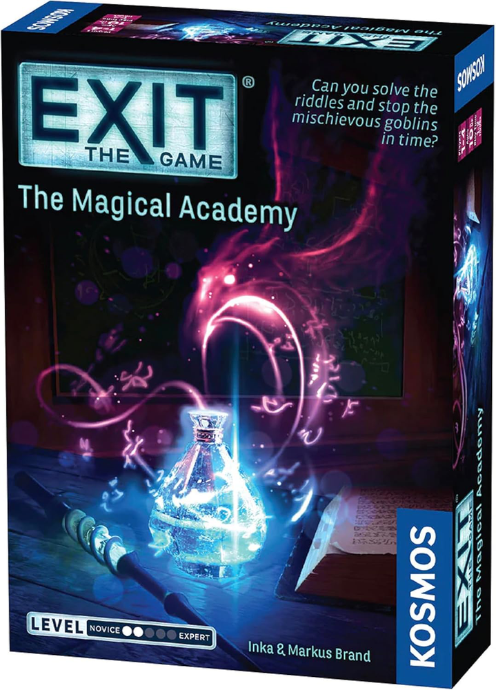 EXIT: The Game - Magical Academy Escape Room for 1+ Players Ages 10+