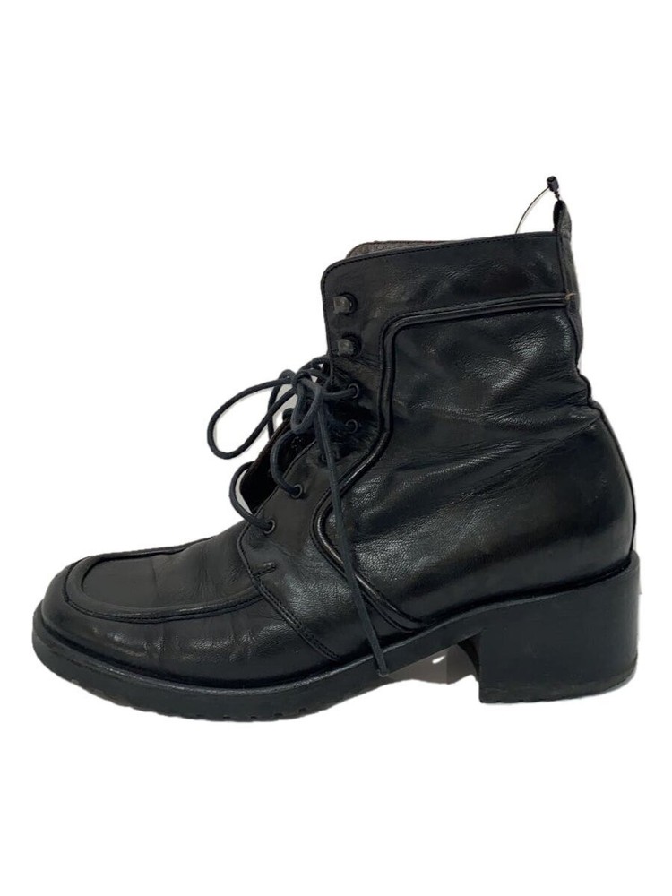 Bally Lace-Up Boots/-/Blk/Leather 535