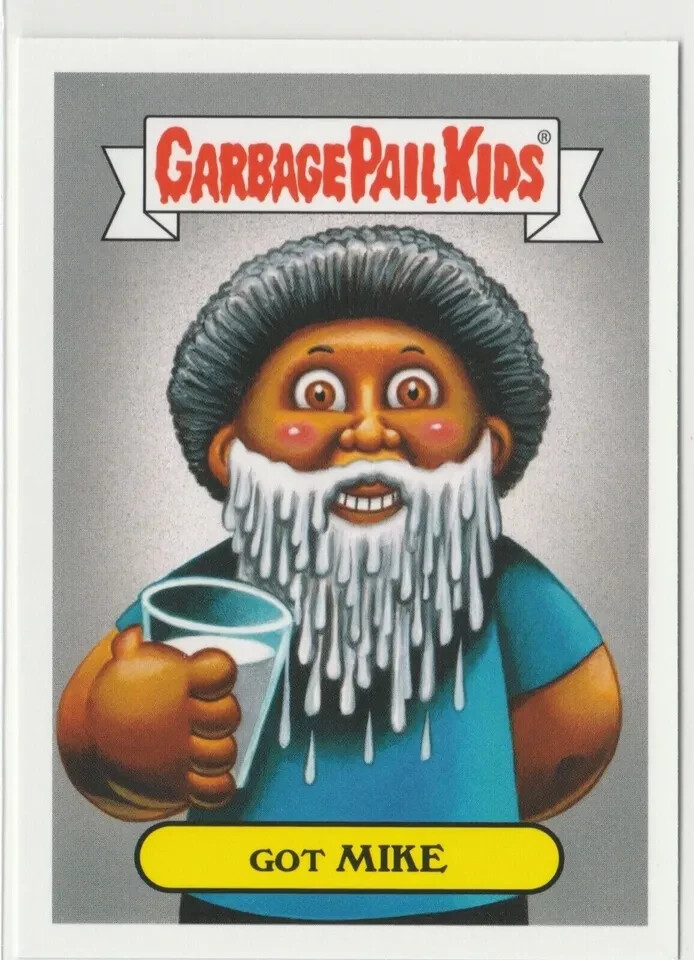 Vintage GPK 2019 We Hate the 90s Got Mike #4a Garbage Pail Kids Card
