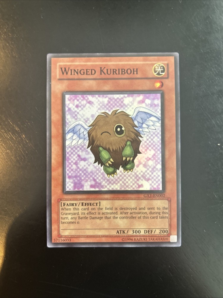 Winged Kuriboh GX1-EN002 Super Rare Unlimited Edition Yugioh Card