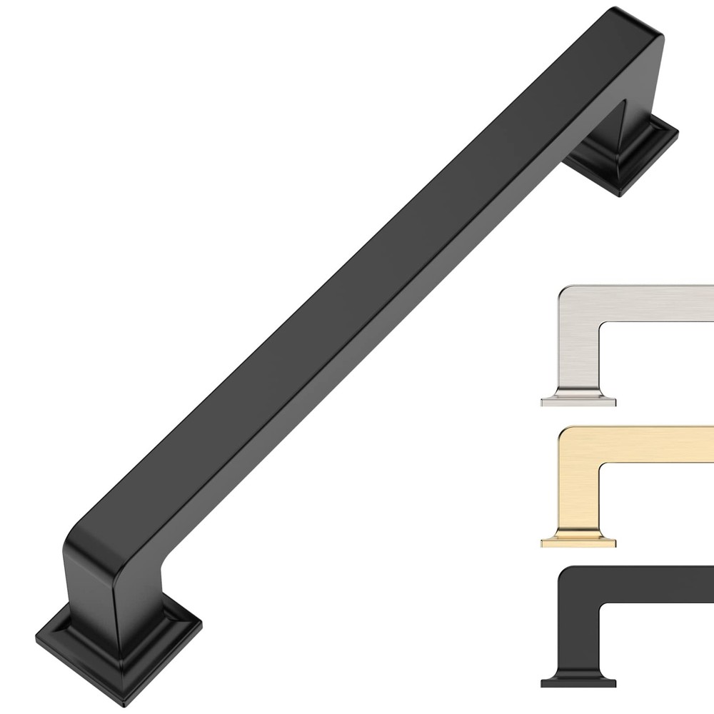 5 Inch 10 Pack Kitchen Cabinet Handles Matte Black Cabinet Pulls Kitchen Cabi...