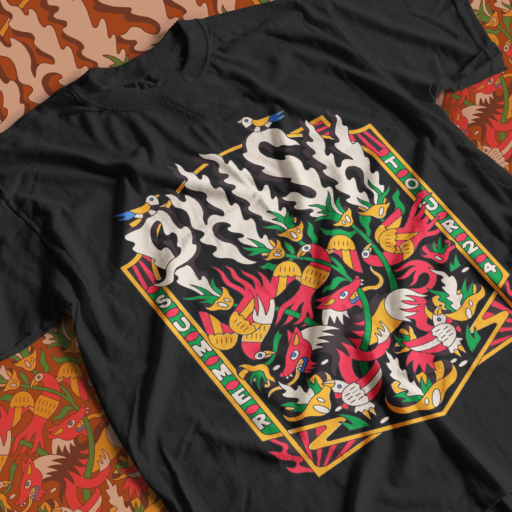 Vtg Phish 2024 Summer Tour Heavy Cotton Black Full Size Unisex Shirt J667