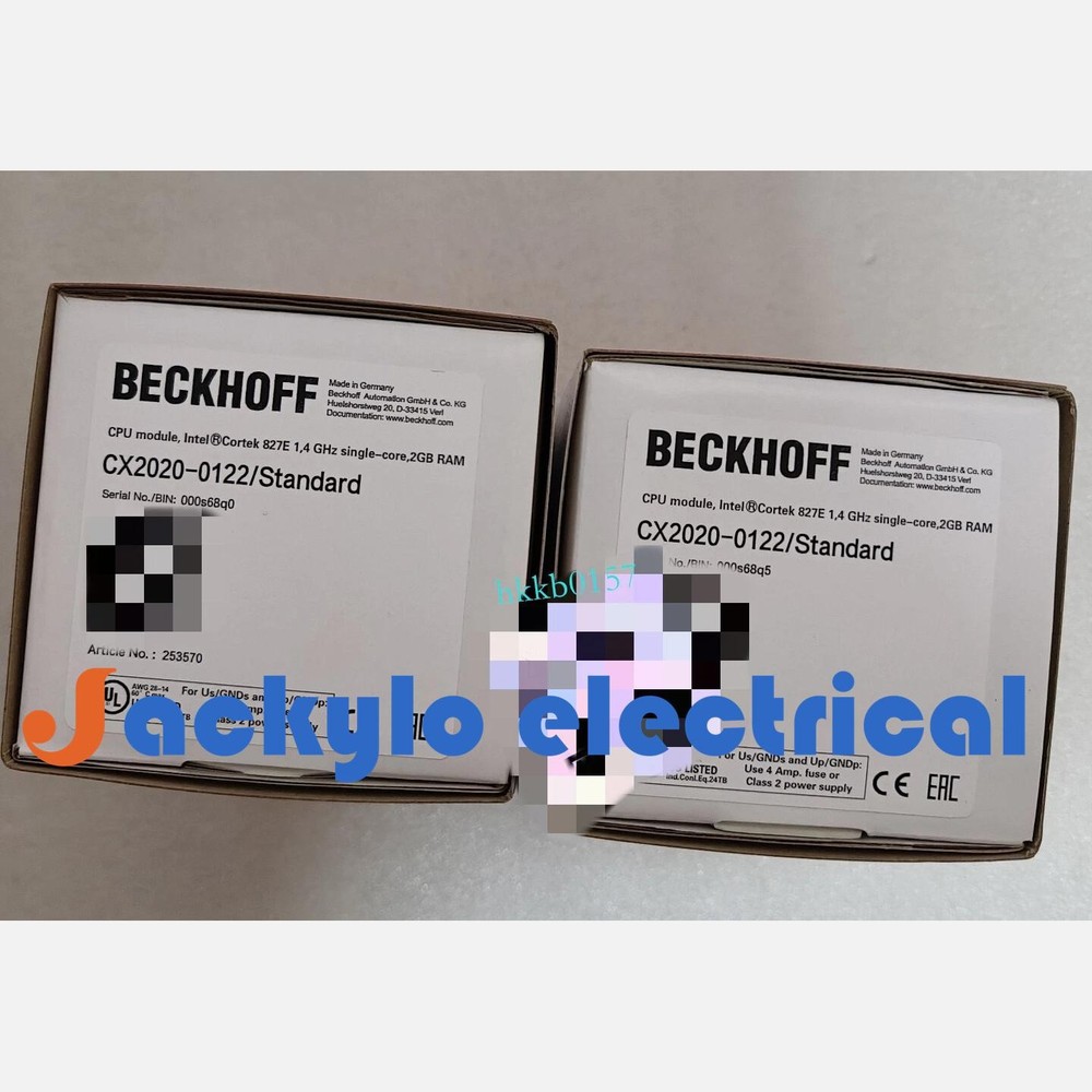 CX2020-0122 Beckhoff Controller Module brand new
