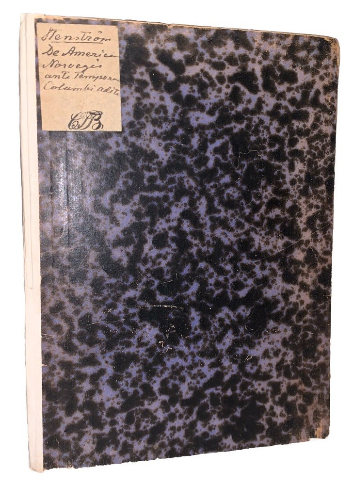 1801, 1st, NORSE DISCOVERY OF AMERICA BEFORE COLUMBUS, LATIN, HAQUINUS STENSTRÖM