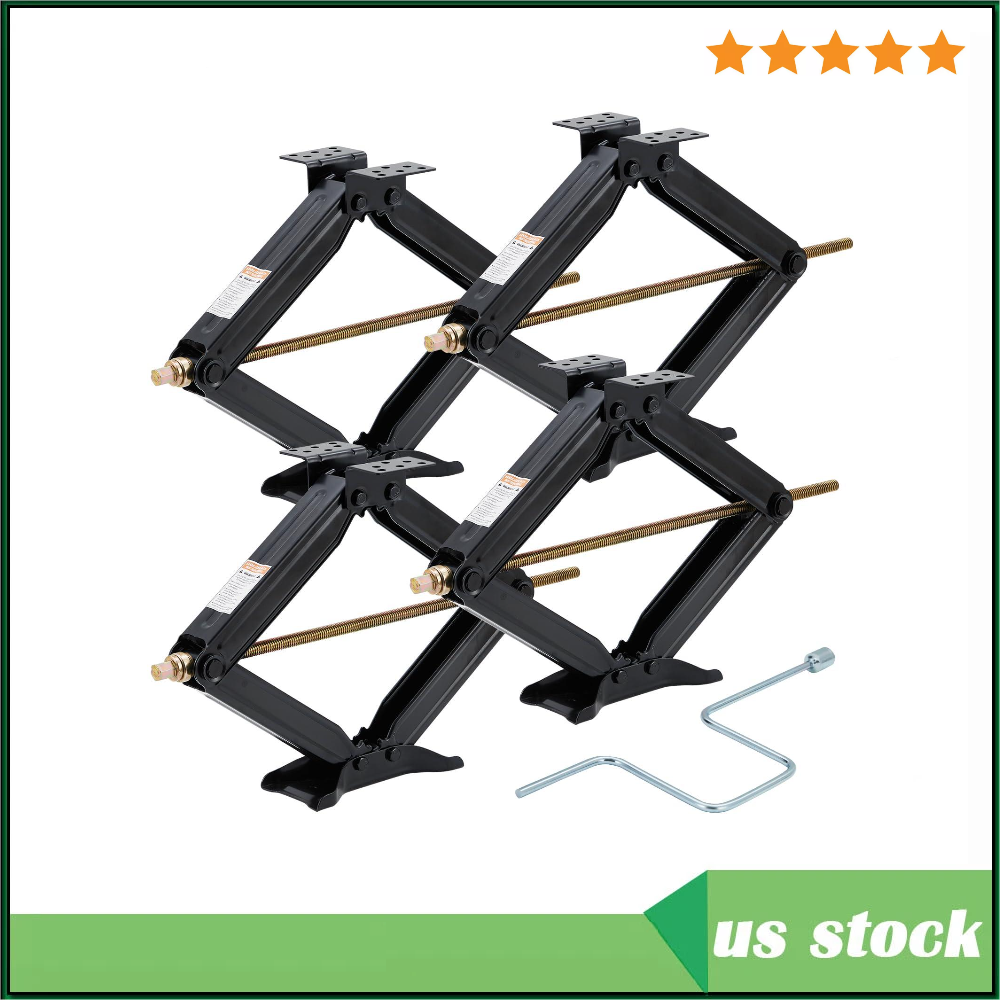Set 4 RV Scissor Jacks 7500 lbs 4