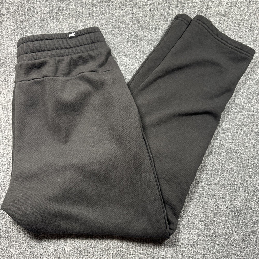 Puma Large Black Sweatpants - Men's/Women's Athletic Joggers - Comfy Stylish