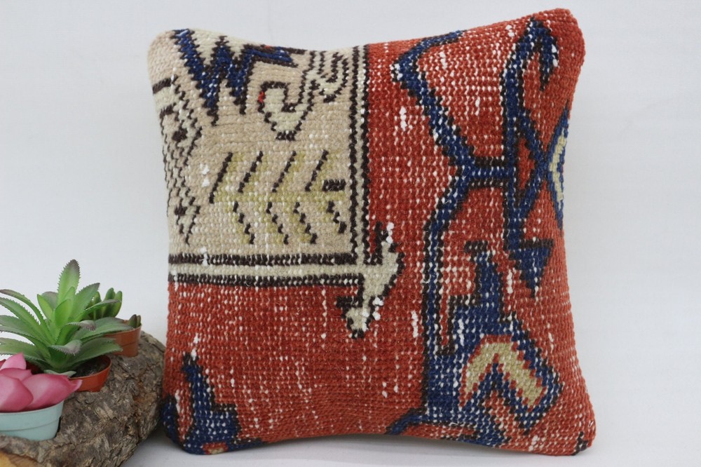 Cushion, Handmade Kilim Cushion, Gift Pillow, 12
