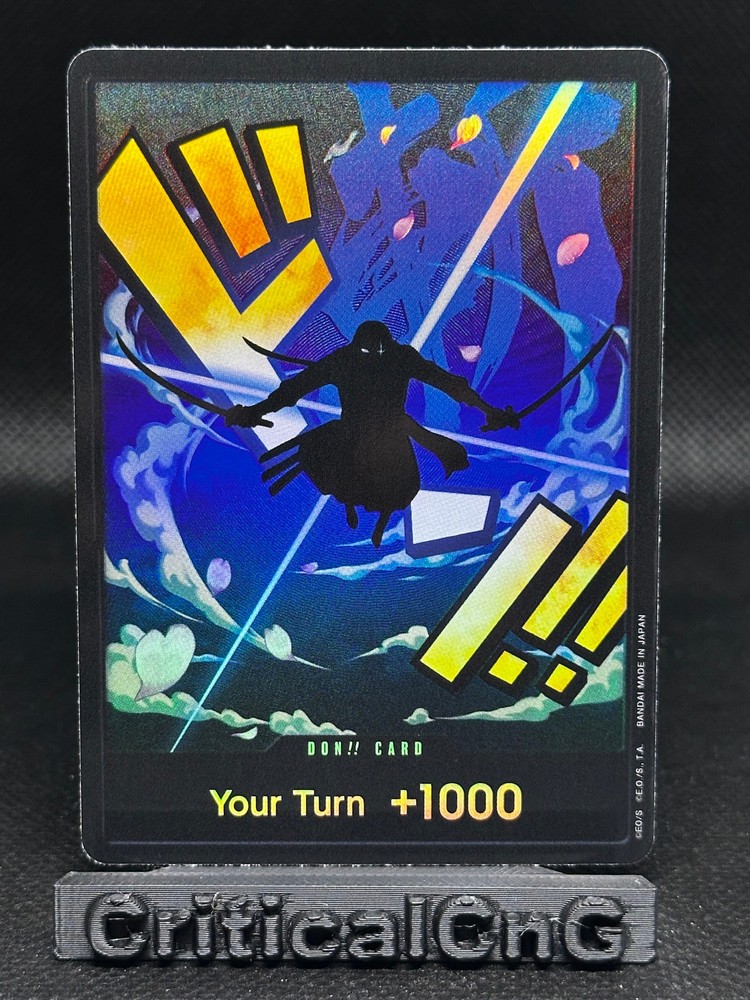 DON!! Card Foil (Zoro) - Premium Booster -The Best- (PRB-01)