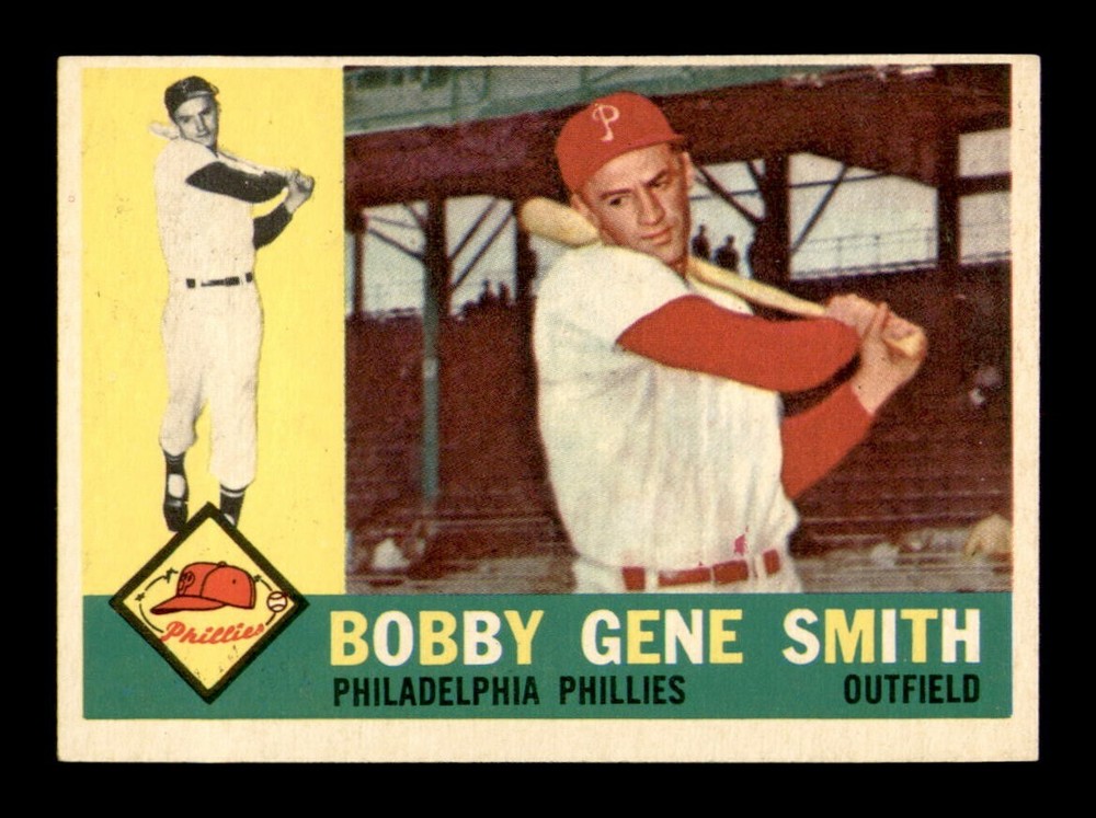 1960 Topps #194 Bobby Gene Smith EX-MINT Baseball Card OBGcards