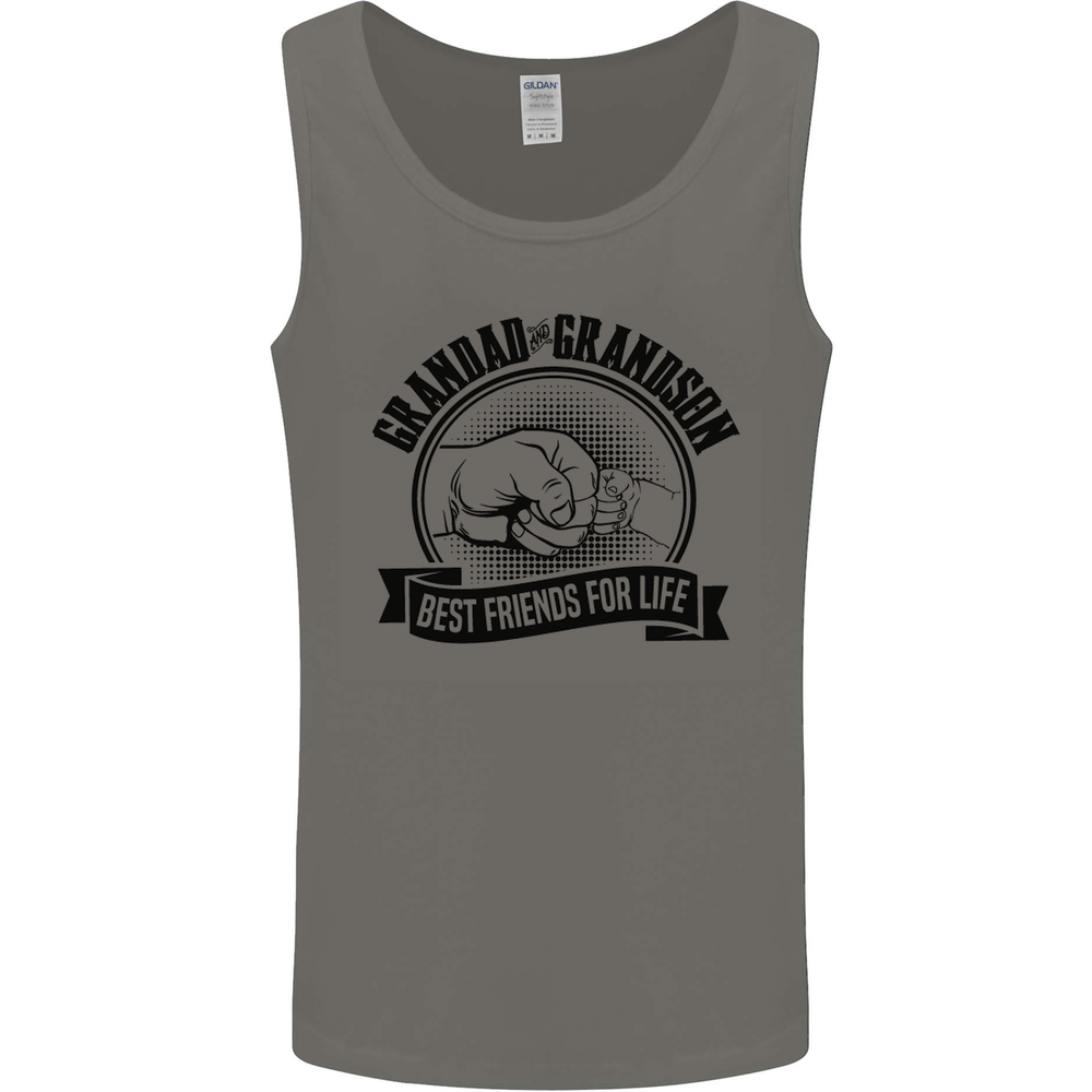 Grandad & Grandson Grandparents Day Mens Vest Tank Top