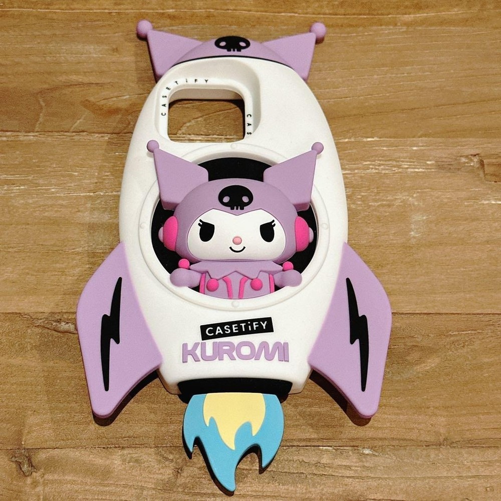 Sanrio Characters Kuromi CASETiFY Rocket Collectible Phone Case iphone 16 ProMax