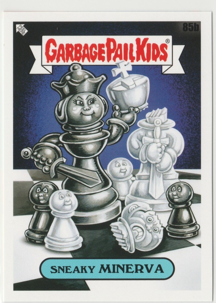 Sneaky Minerva GPK 2024 Kids At Play KAP Series 85b Garbage Pail Kids
