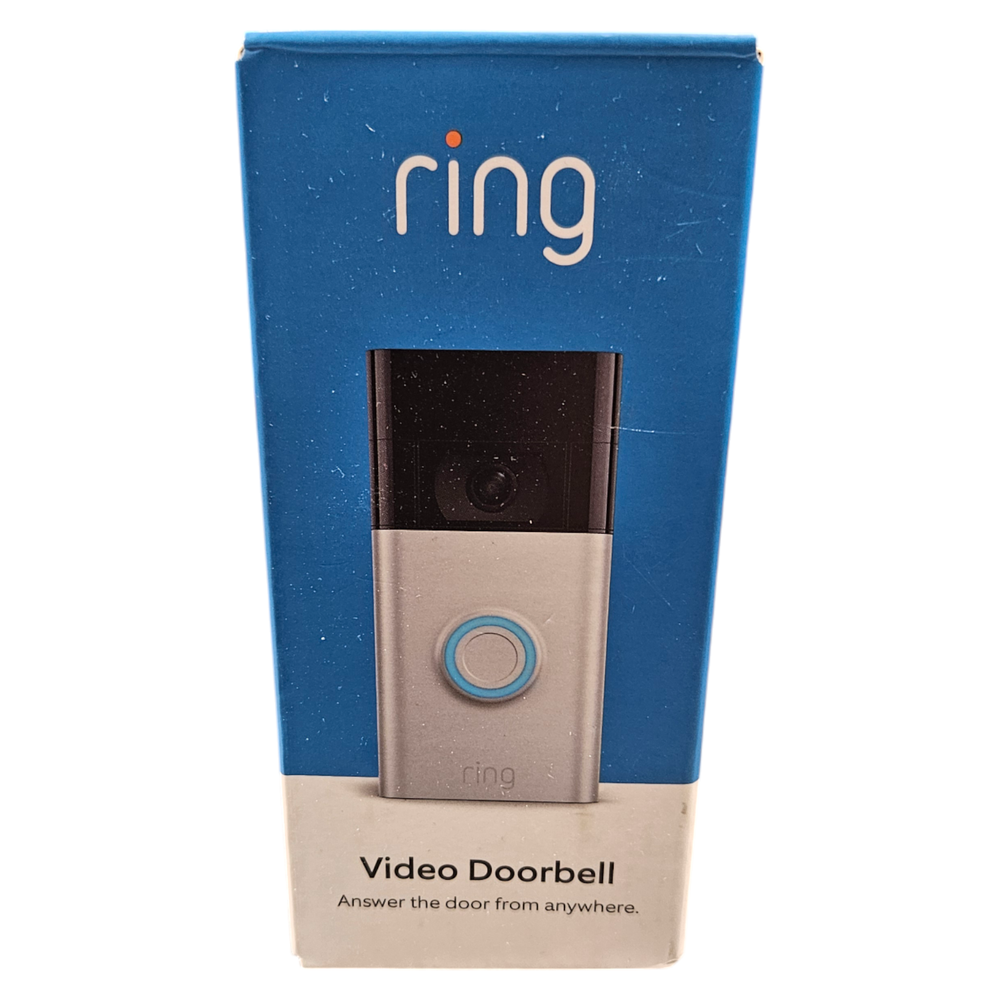 Ring Doorbell 2nd Gen with HD Video 1080P, Motion Activated Alerts, Satin Nickel