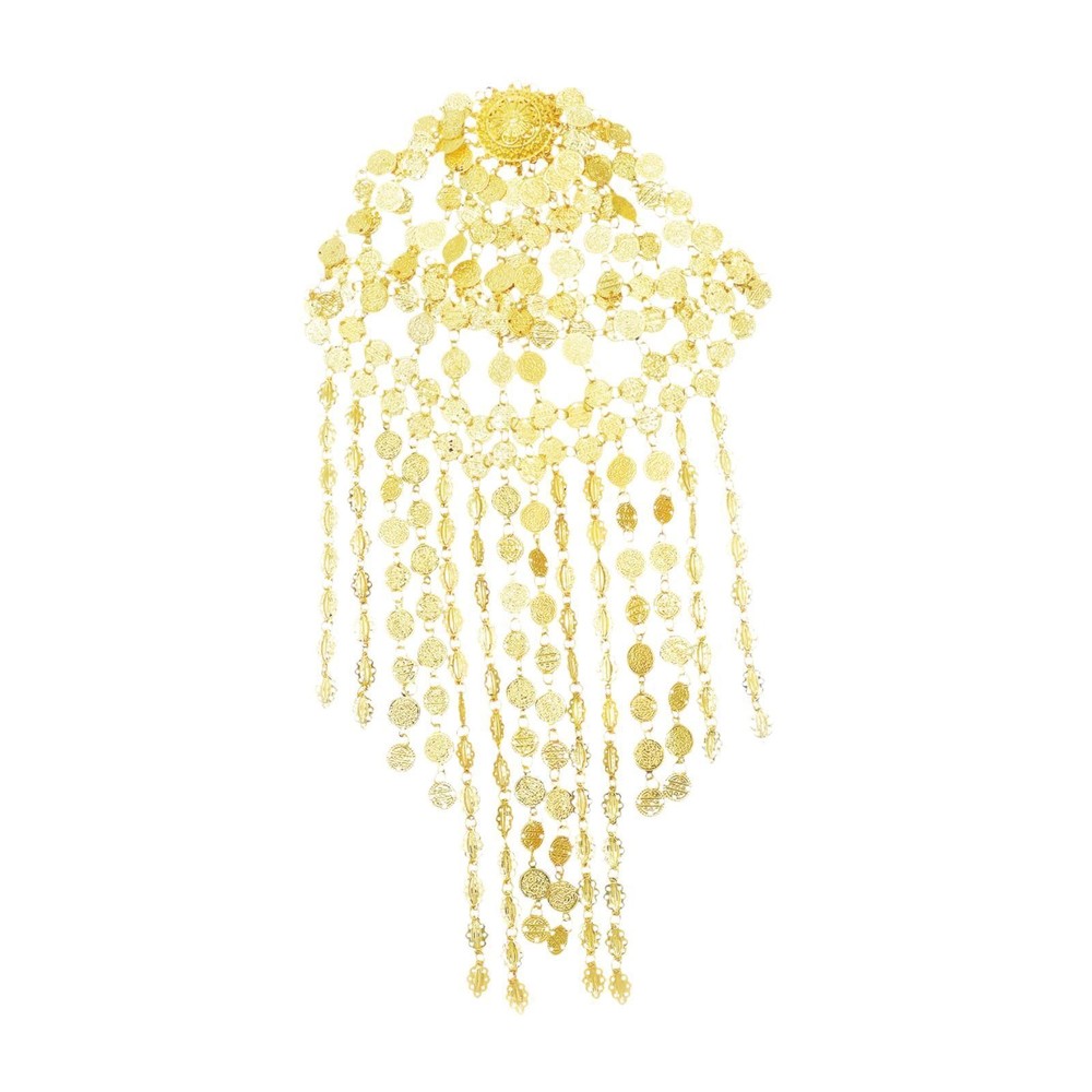 Festival Head Chain Cap Unique Women Hair Accessory Bohemian Headpiece  