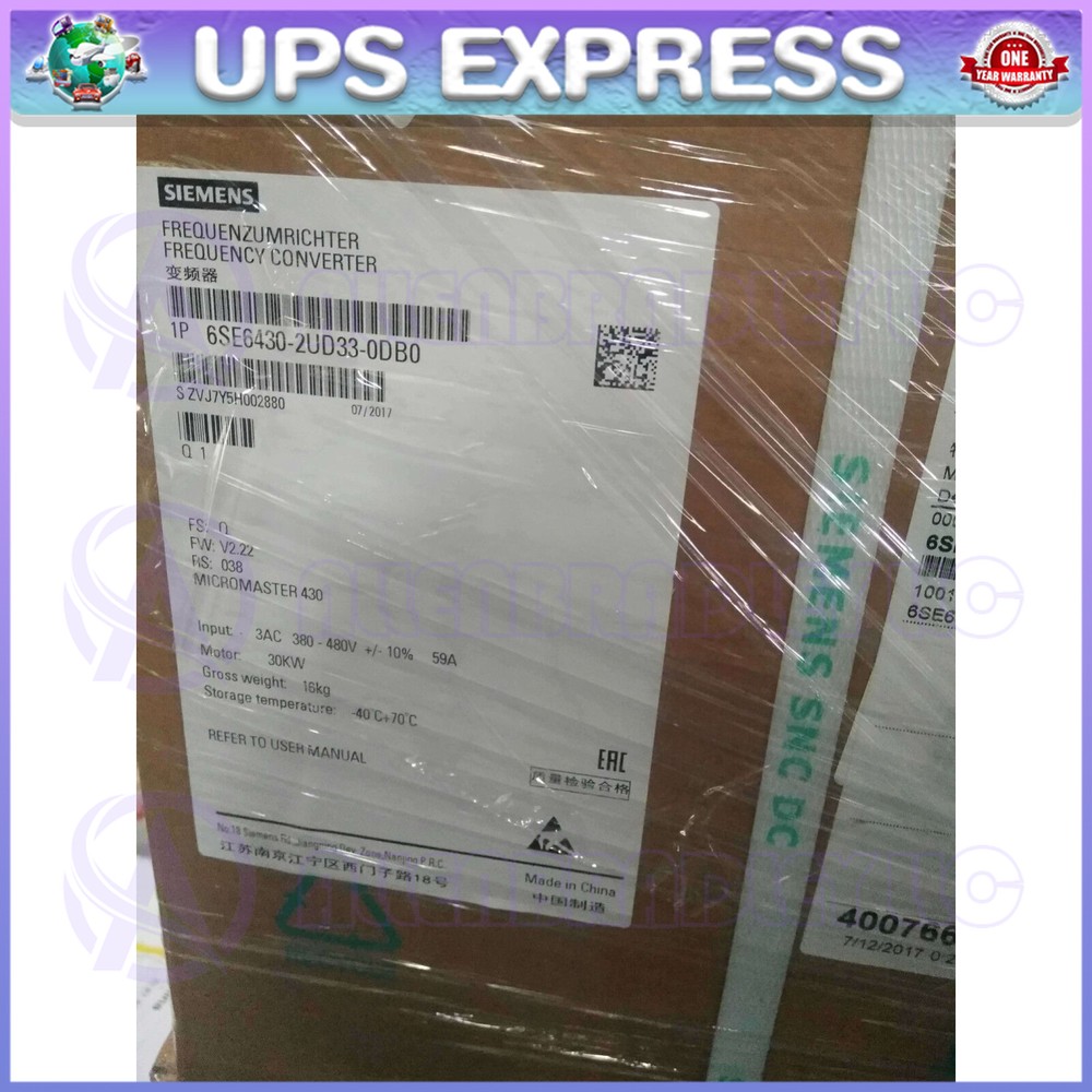 6SE6430-2UD33-0DA0 Siemens MICROMASTER  6SE6430-2UD33-0DA0 GQZ1